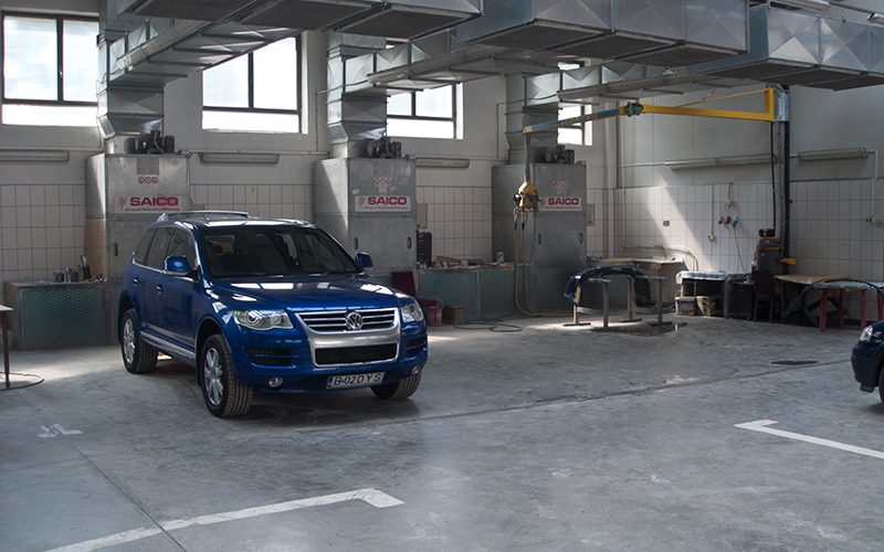 Lucrare de vopsitorie auto la Turbo Car